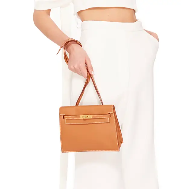 Hermes Kelly Danse worn as a wristlet