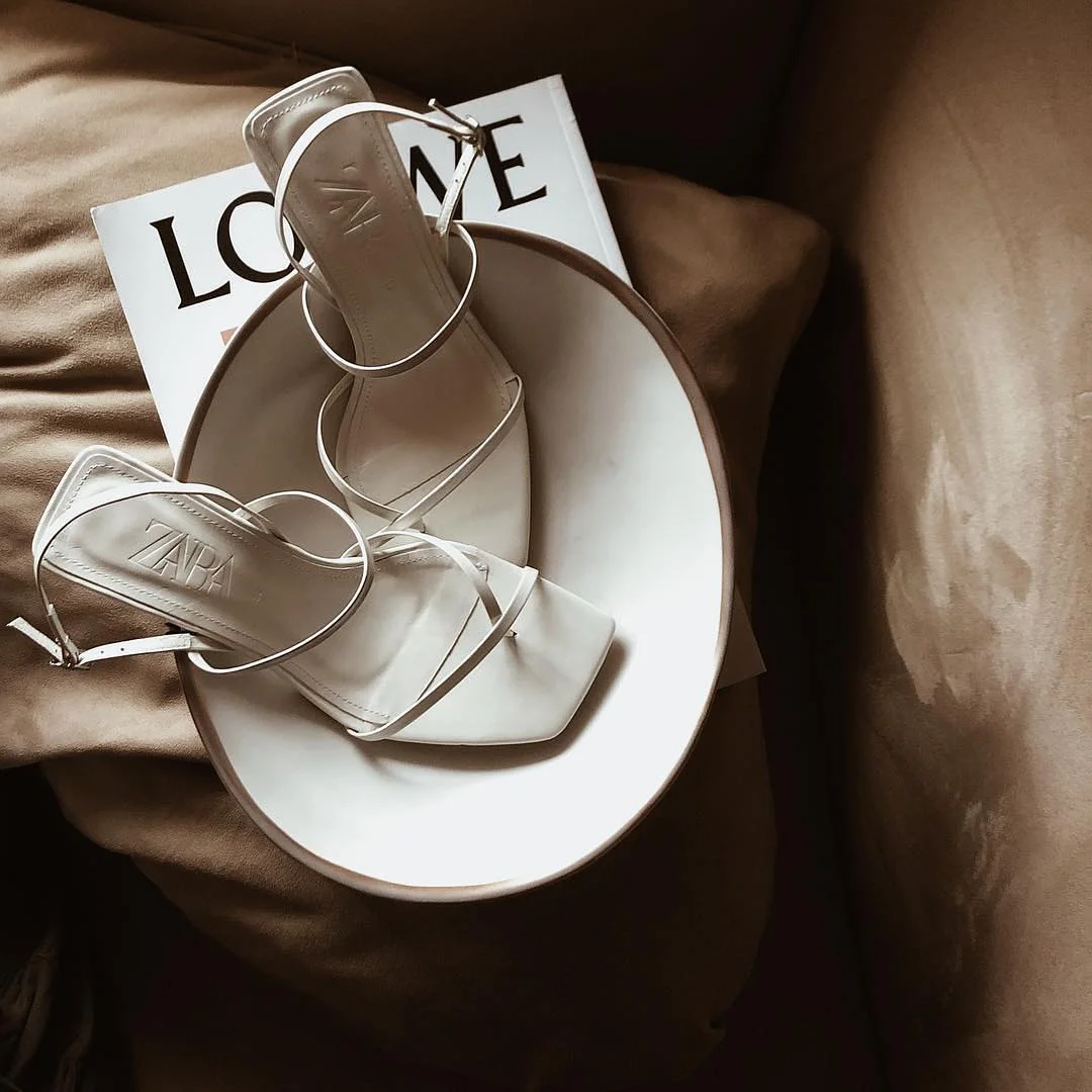 Zara strappy sandals