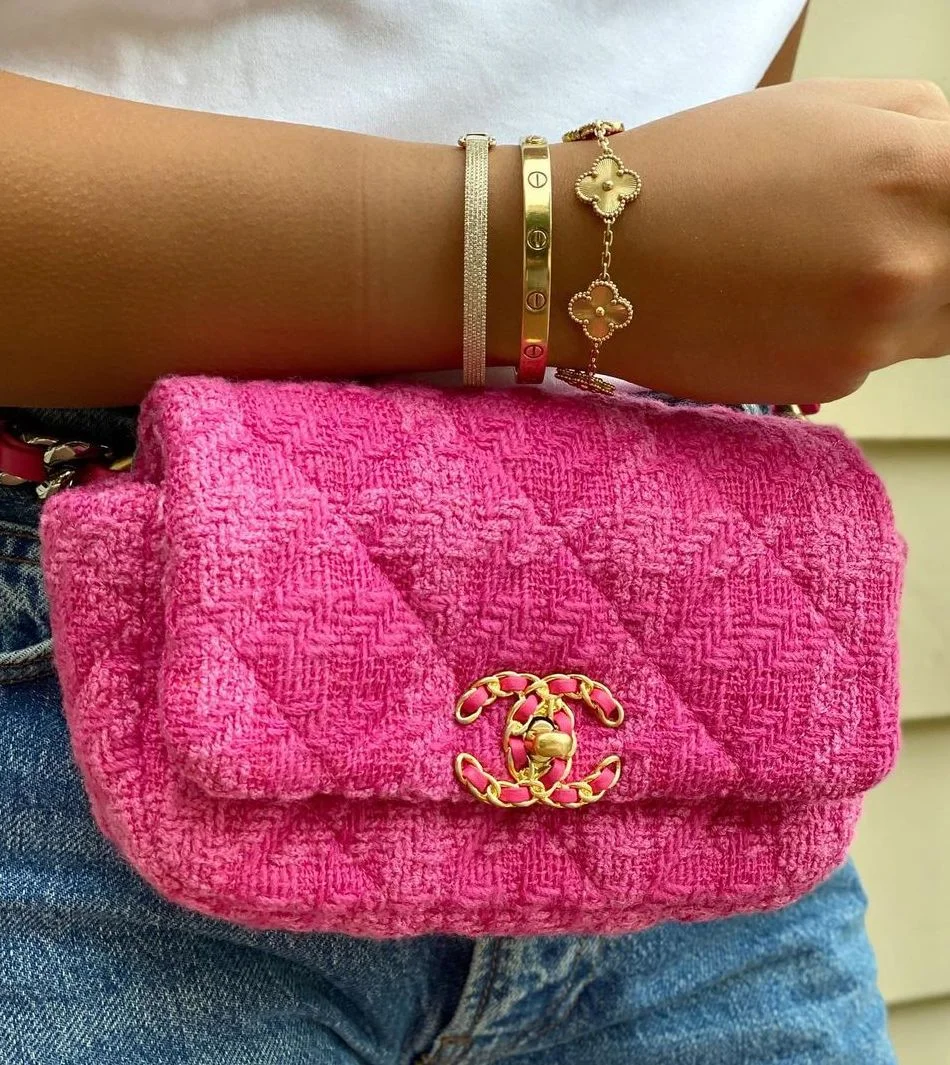 Chanel 19 Belt Bag in Tweed