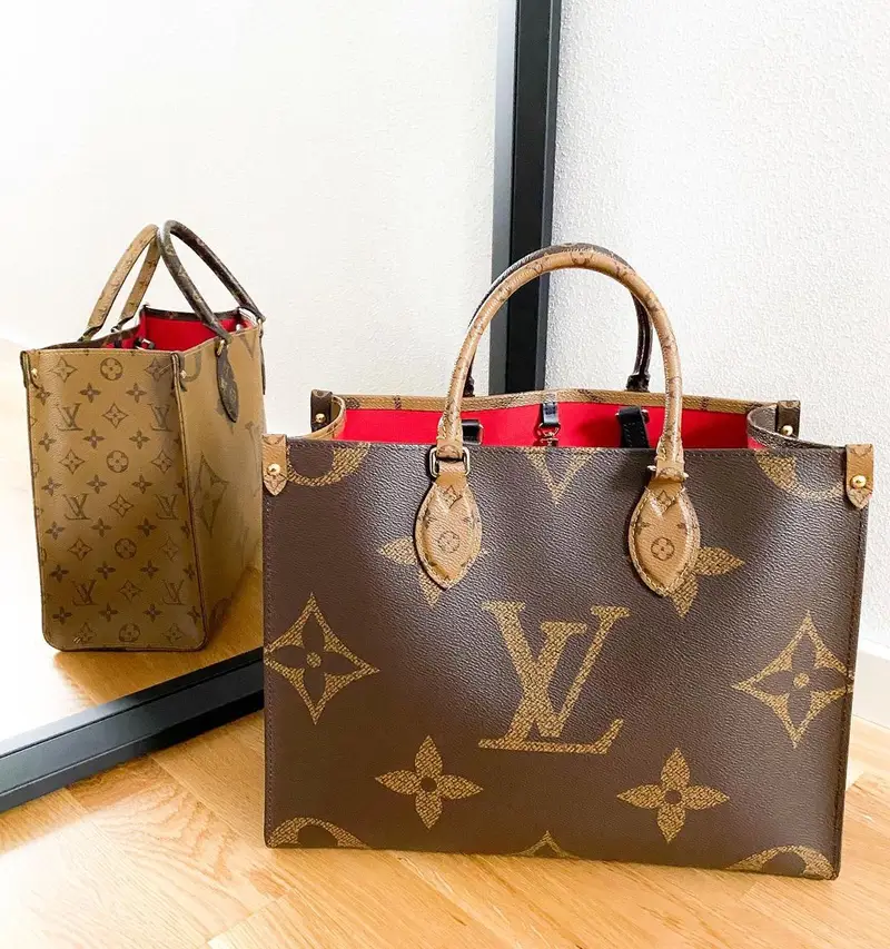 Louis Vuitton Onthego MM Monogram Reverse Canvas