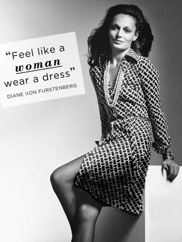 Diane Von Furstenberg 1974 Wrap Dress