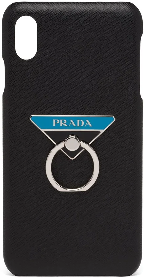 Prada Ring-Detail Phone Case