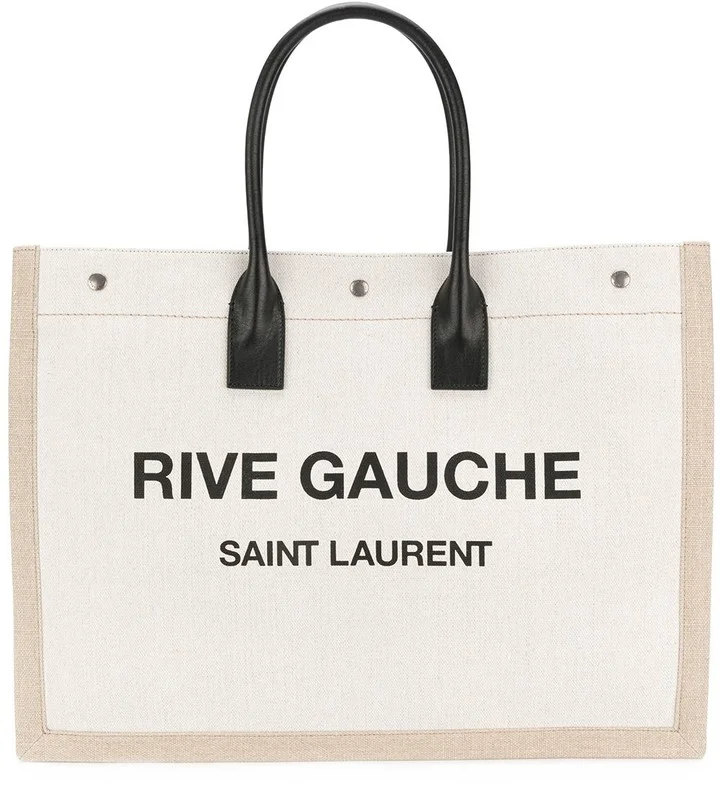 YSL Rive Gauche Logo Tote