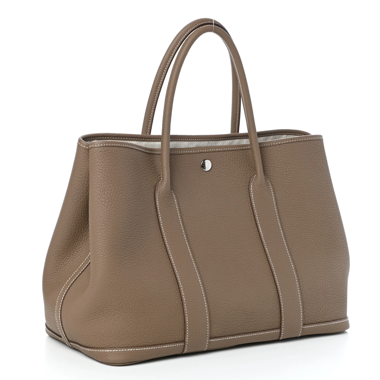 Negonda Calfskin Hermes Garden Party 36 Etoupe