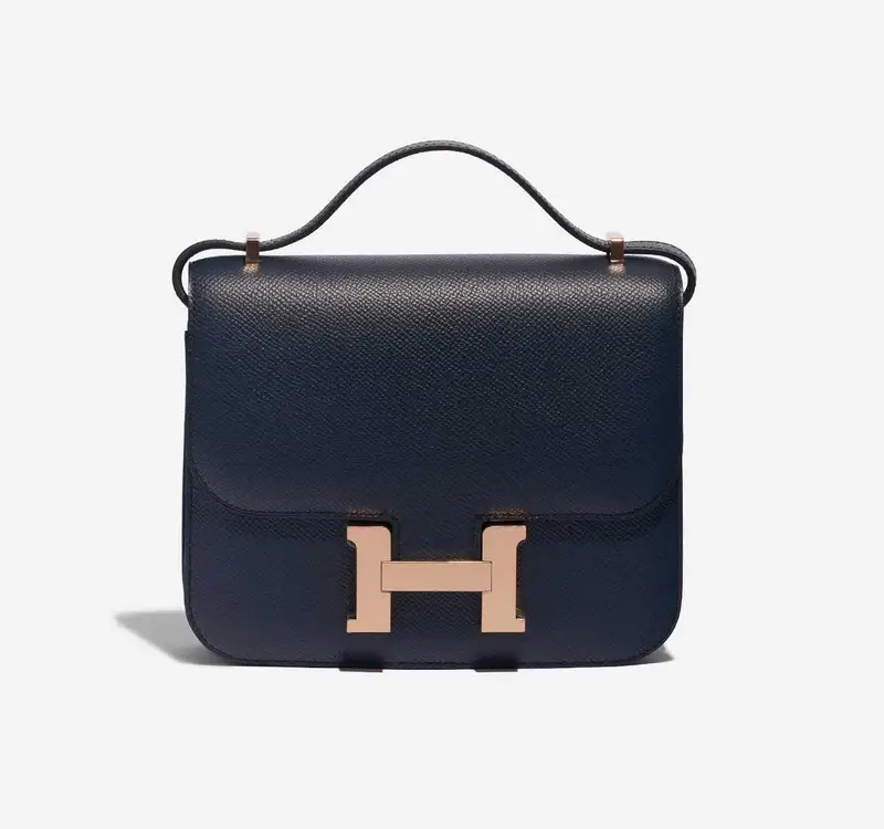 Hermès Constance 18 Epsom Blue Indigo