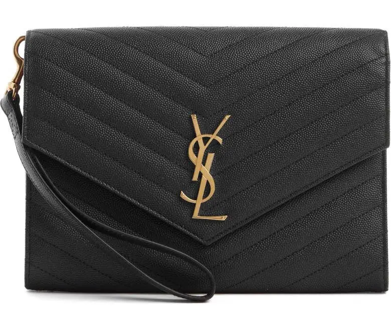 Saint Laurent Monogram Clutch