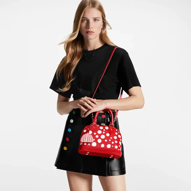 Louis Vuitton x Yayoi Kusama Alma BB