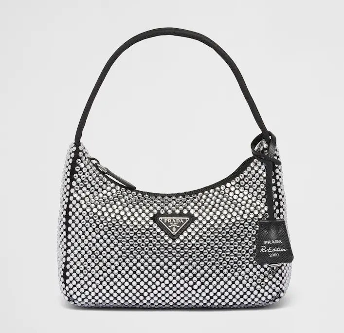 Prada Re-Edition 2000 Crystal Bag