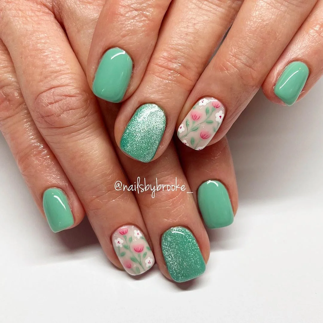 Blooming Garden Manicure