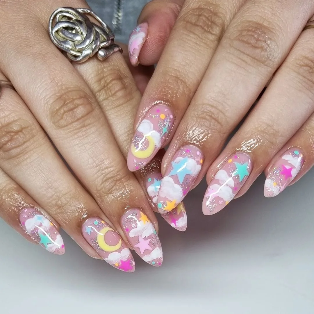 Dreamy Pastel Nails