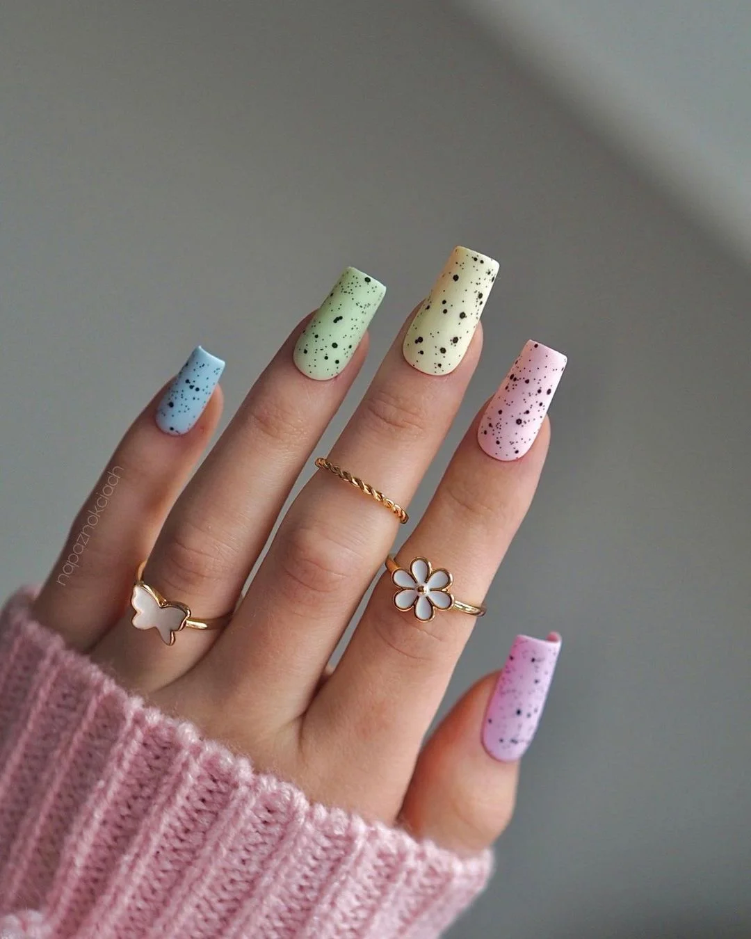 Easter Egg Nails