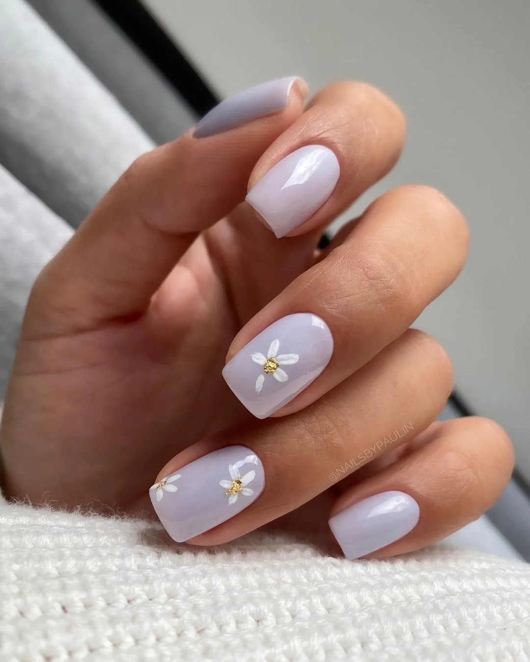 Lavender Spring Manicure