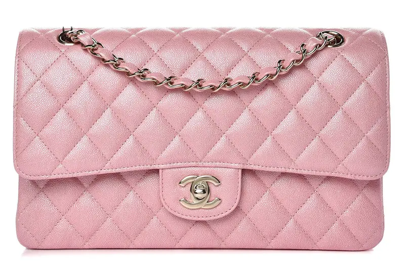 Chanel Medium Classic Flap Iridescent Caviar