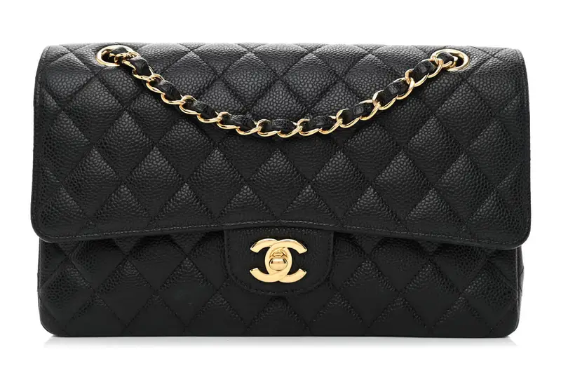 Chanel Medium Classic Flap Black Caviar