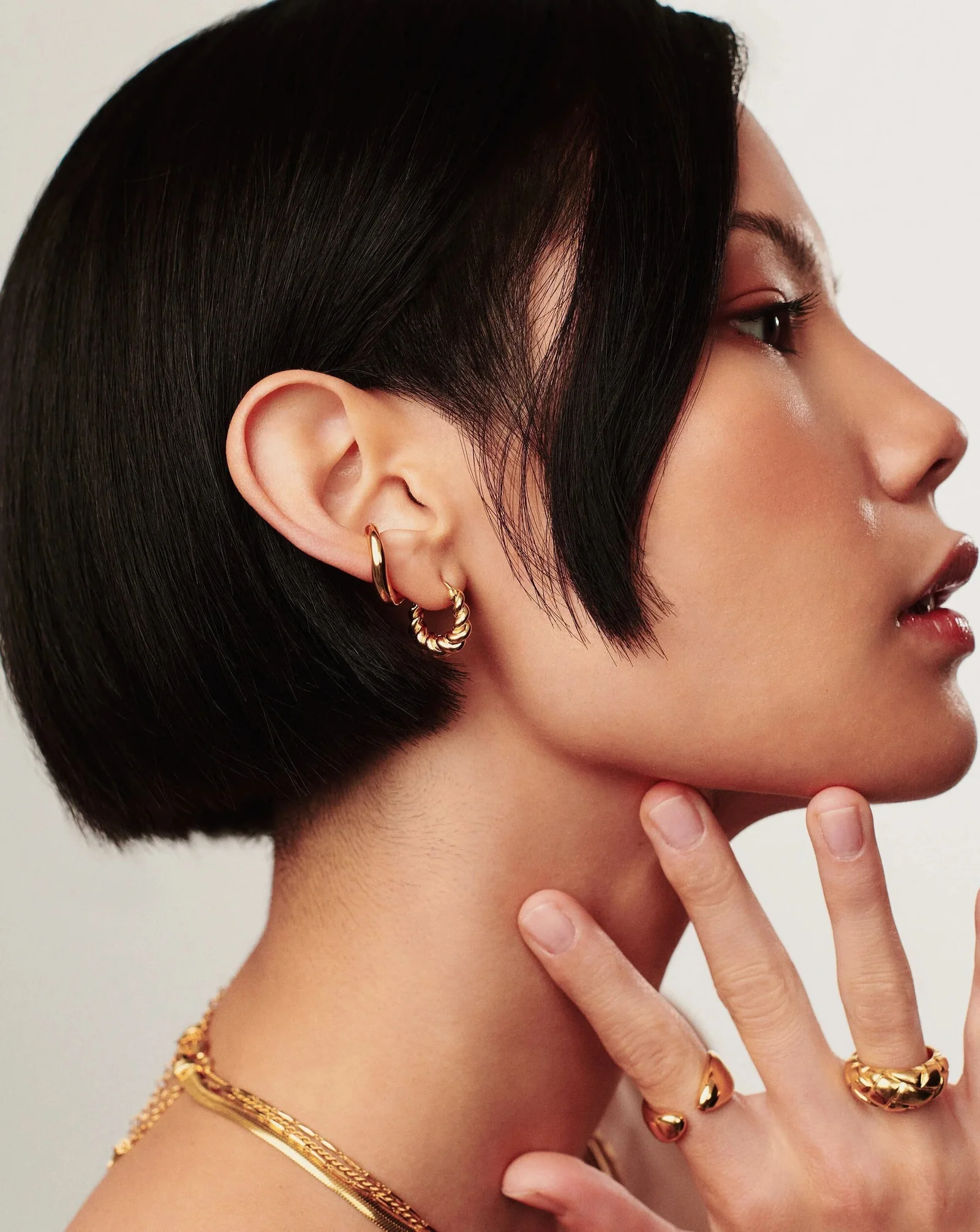 Missoma Mini Tidal Hoops