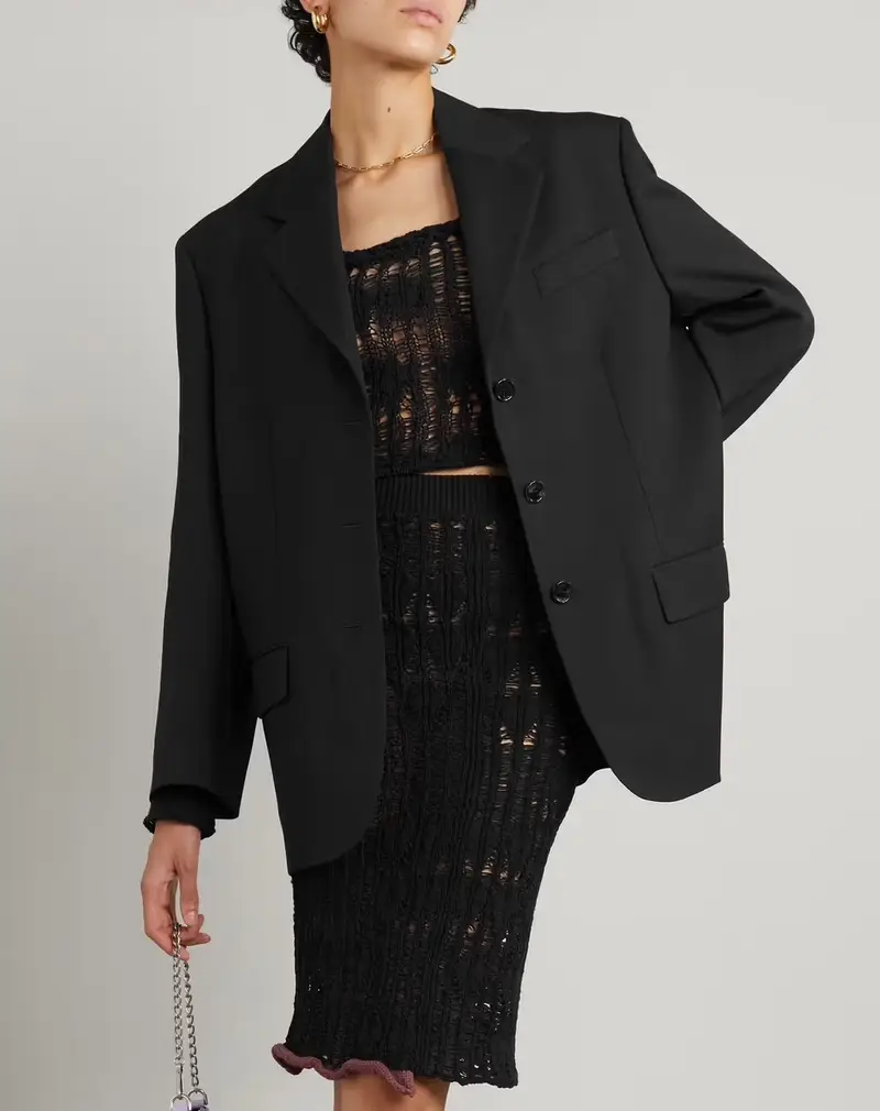 80s fashion trend: oversized blazers