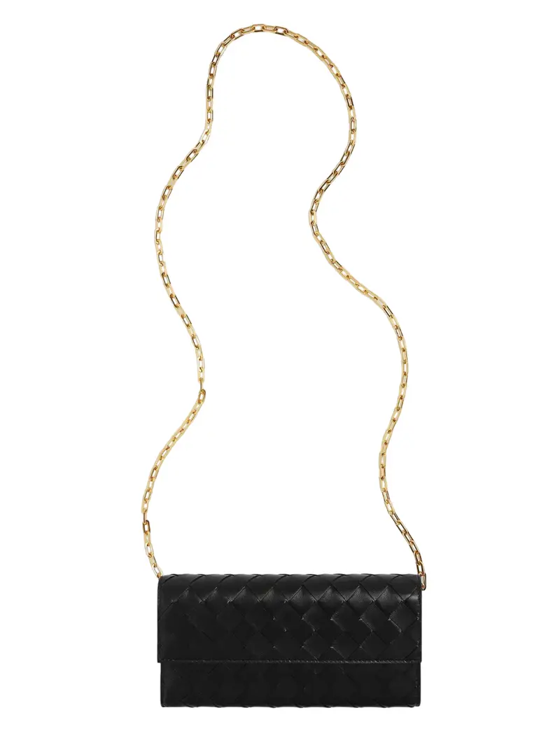 Bottega Veneta Intrecciato Wallet On Chain