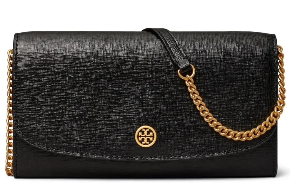 Tory Burch Robinson Wallet On Chain