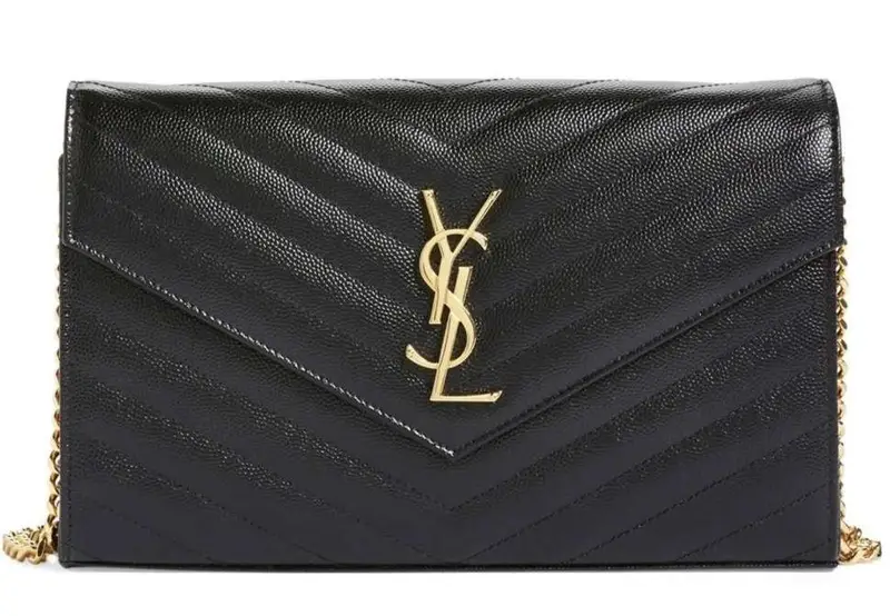 YSL Monogram Wallet on a Chain