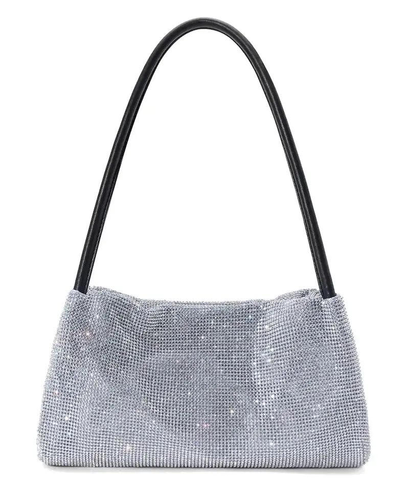 Staud Penny Crystal Shoulder Bag