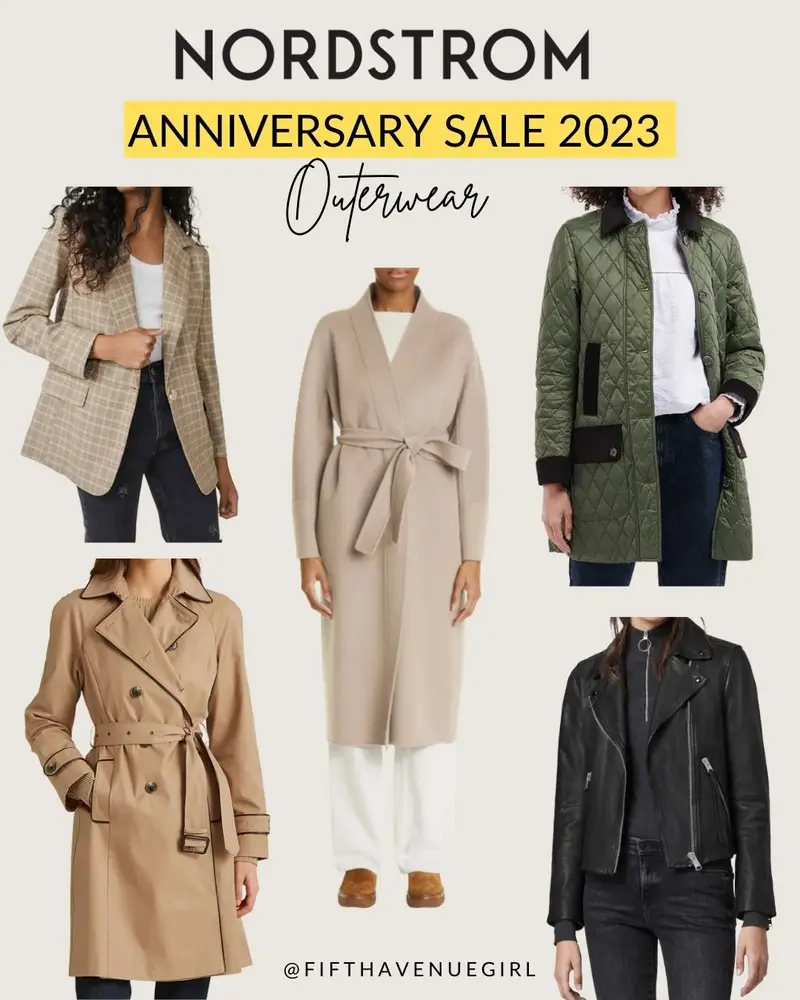 Nordstrom Anniversary Sale 2023 Outerwear Picks