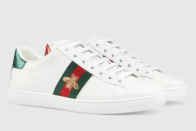 Gucci Ace Sneakers with Bee