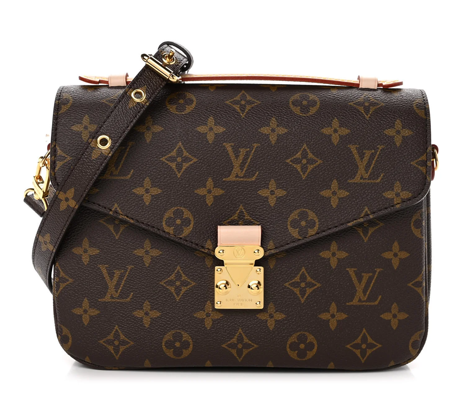 Louis Vuitton Pochette Metis Monogram Canvas Bag