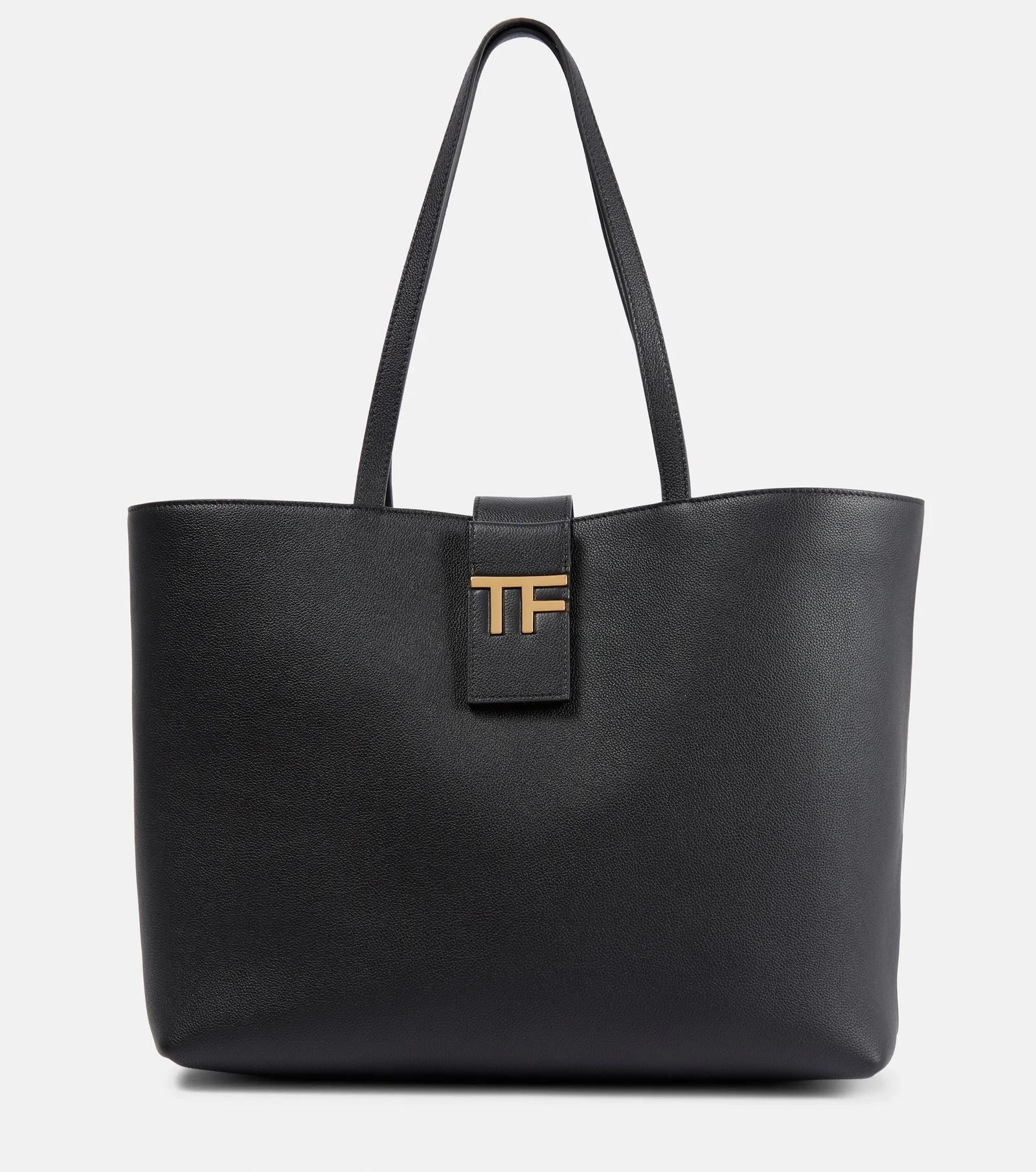 Tom Ford Small E/W leather tote bag