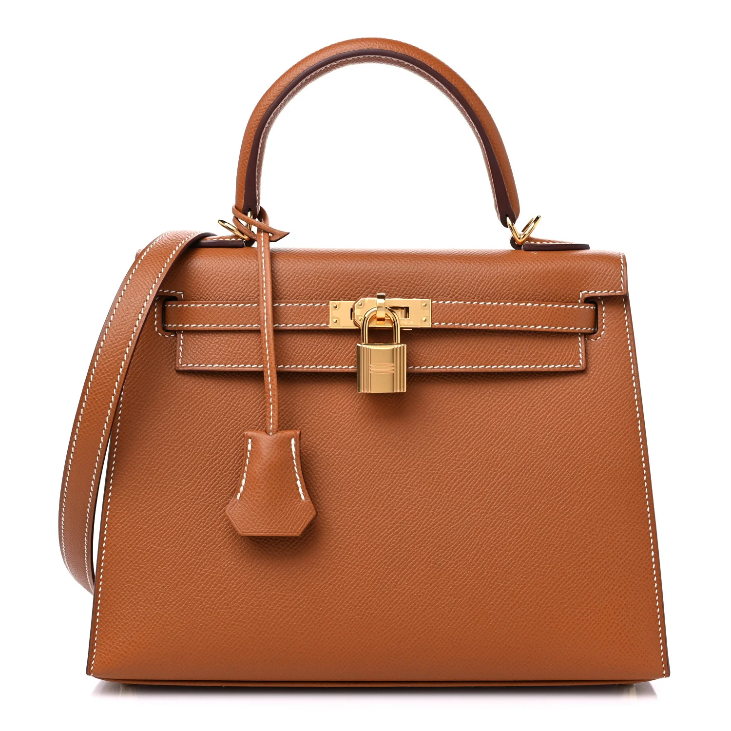 Hermes Epsom Kelly Sellier 25 Gold