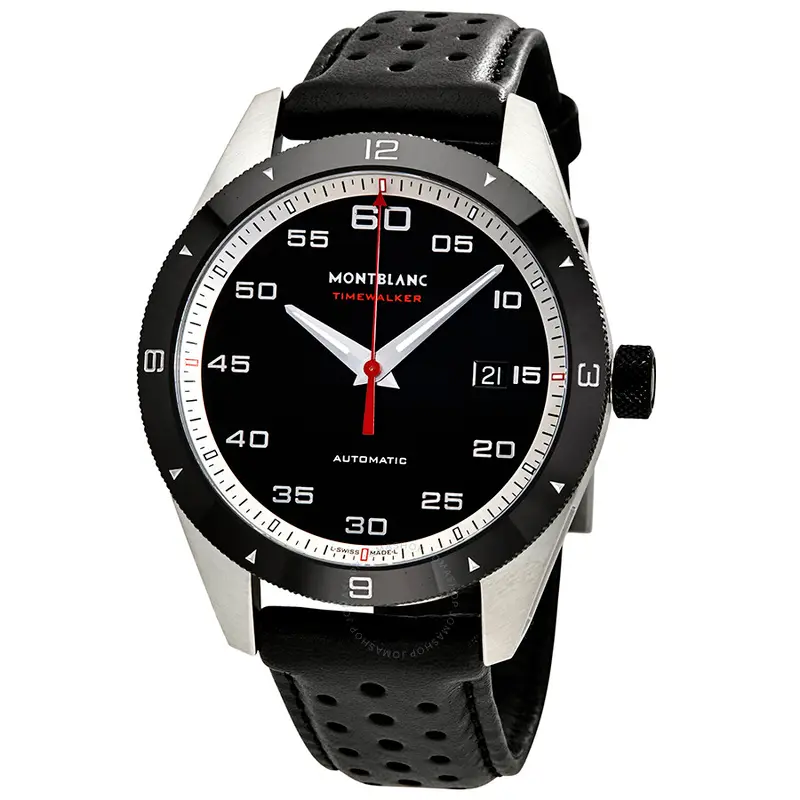 Montblanc TimeWalker Automatic Black Dial Men's Watch
