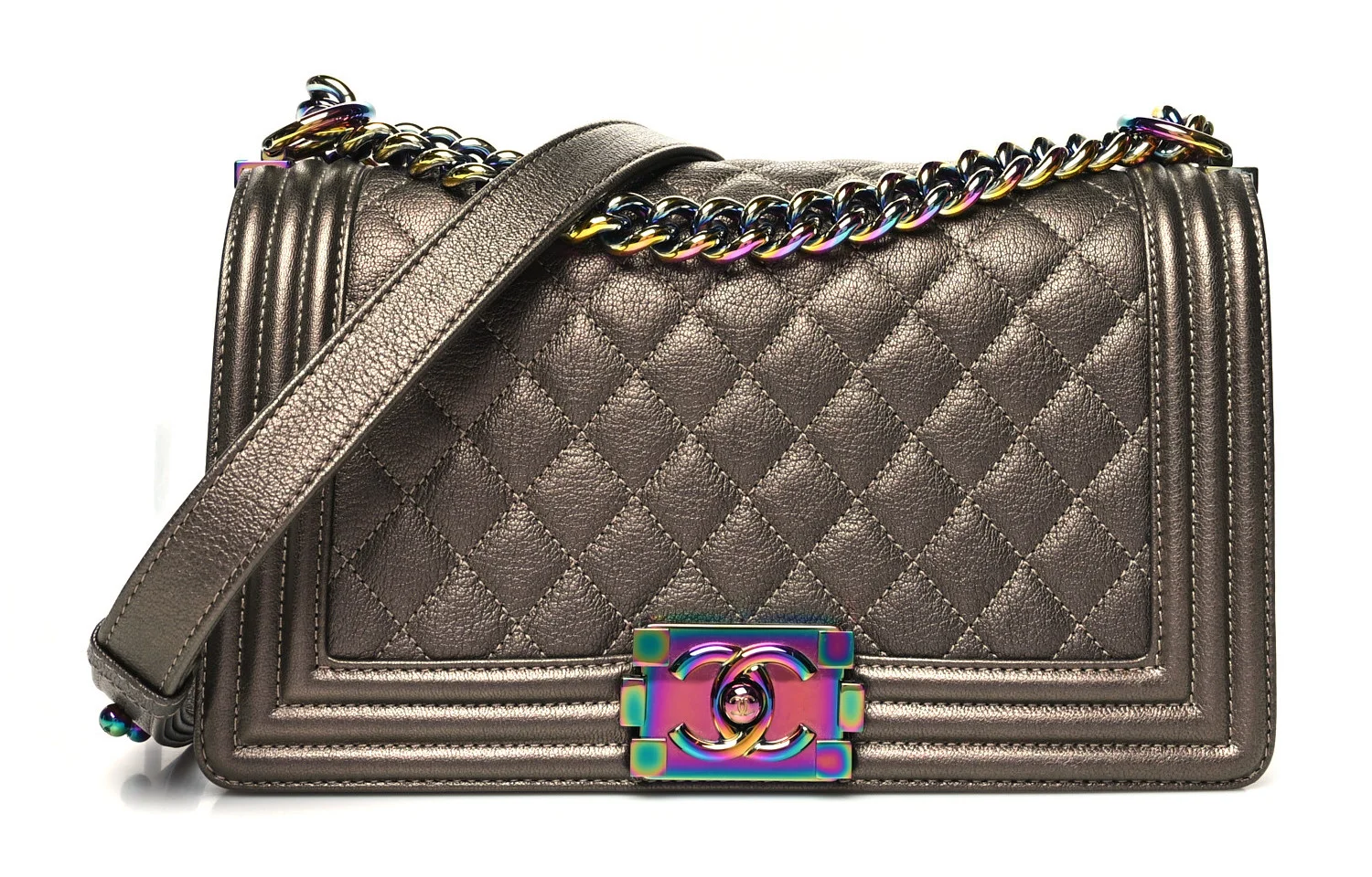 Chanel Iridescent Medium Boy Bag