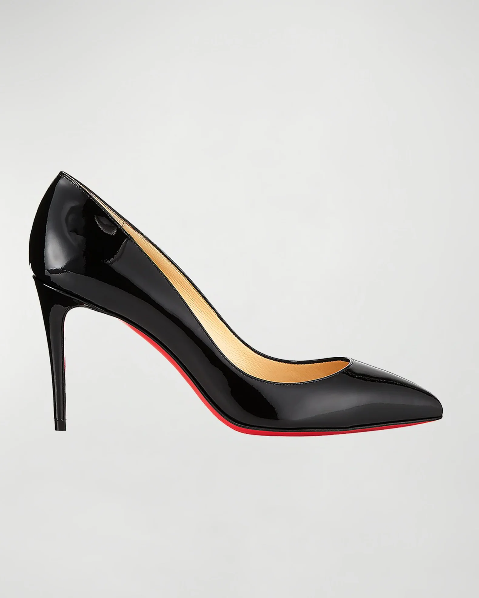 Christian Louboutin Pigalle Follies 85mm Patent Red Sole Pumps