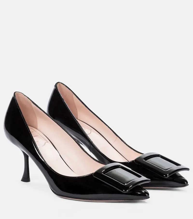 Roger Vivier Viv' In The City 65 patent leather pumps