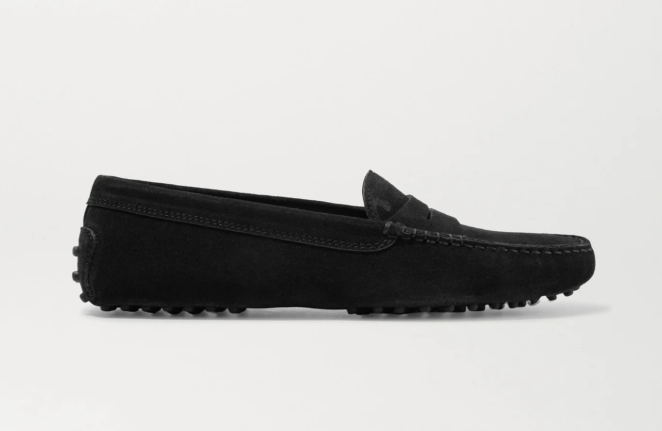 Tod's Gommino suede loafers