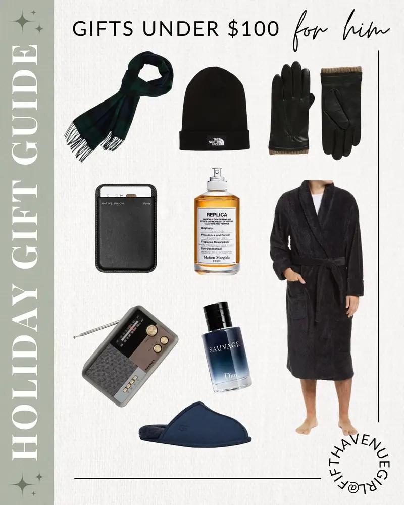 holiday gifts for him under $100