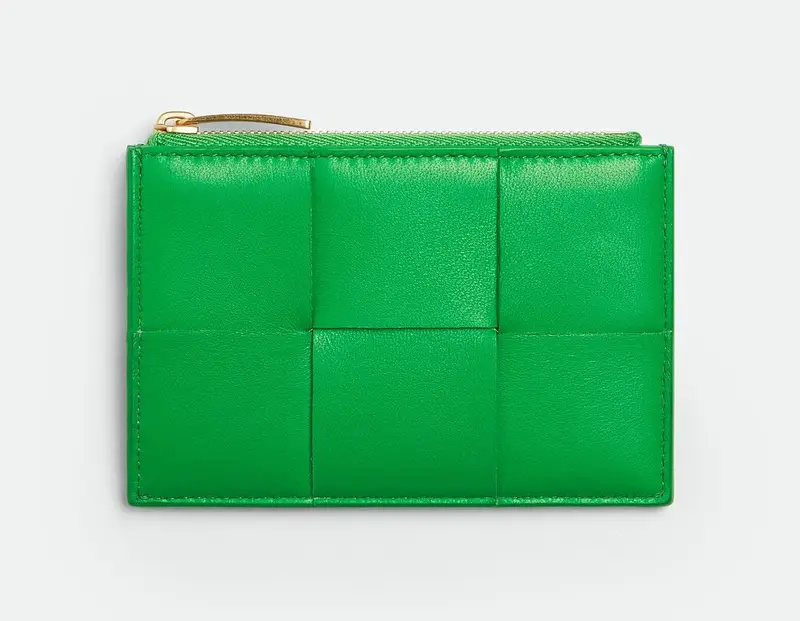 Bottega Veneta Cassette Zippered Card Case