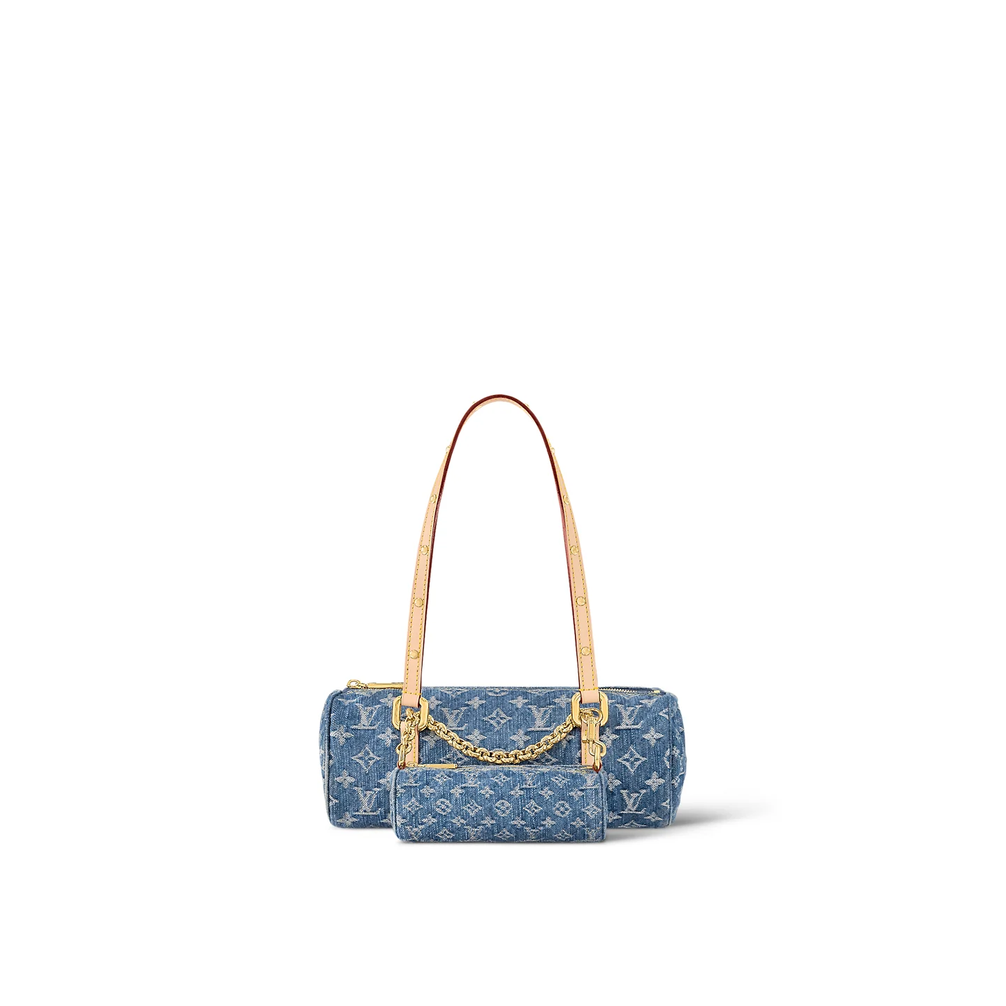Louis Vuitton Papillon Bag Monogram Denim