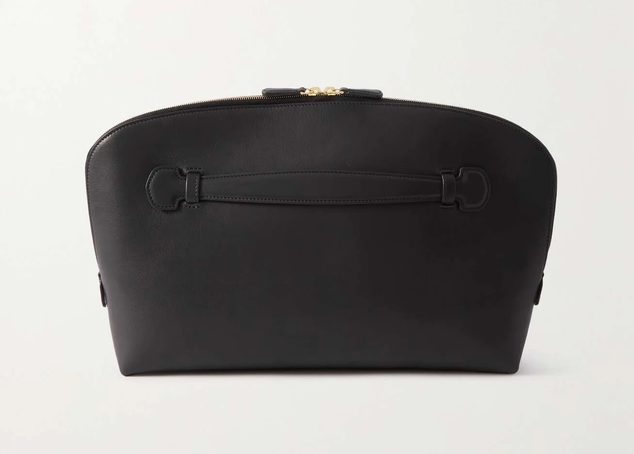 The Row Ellie Leather Clutch