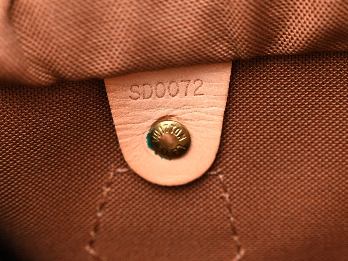 Louis Vuitton Speedy 25 2022 Date Code