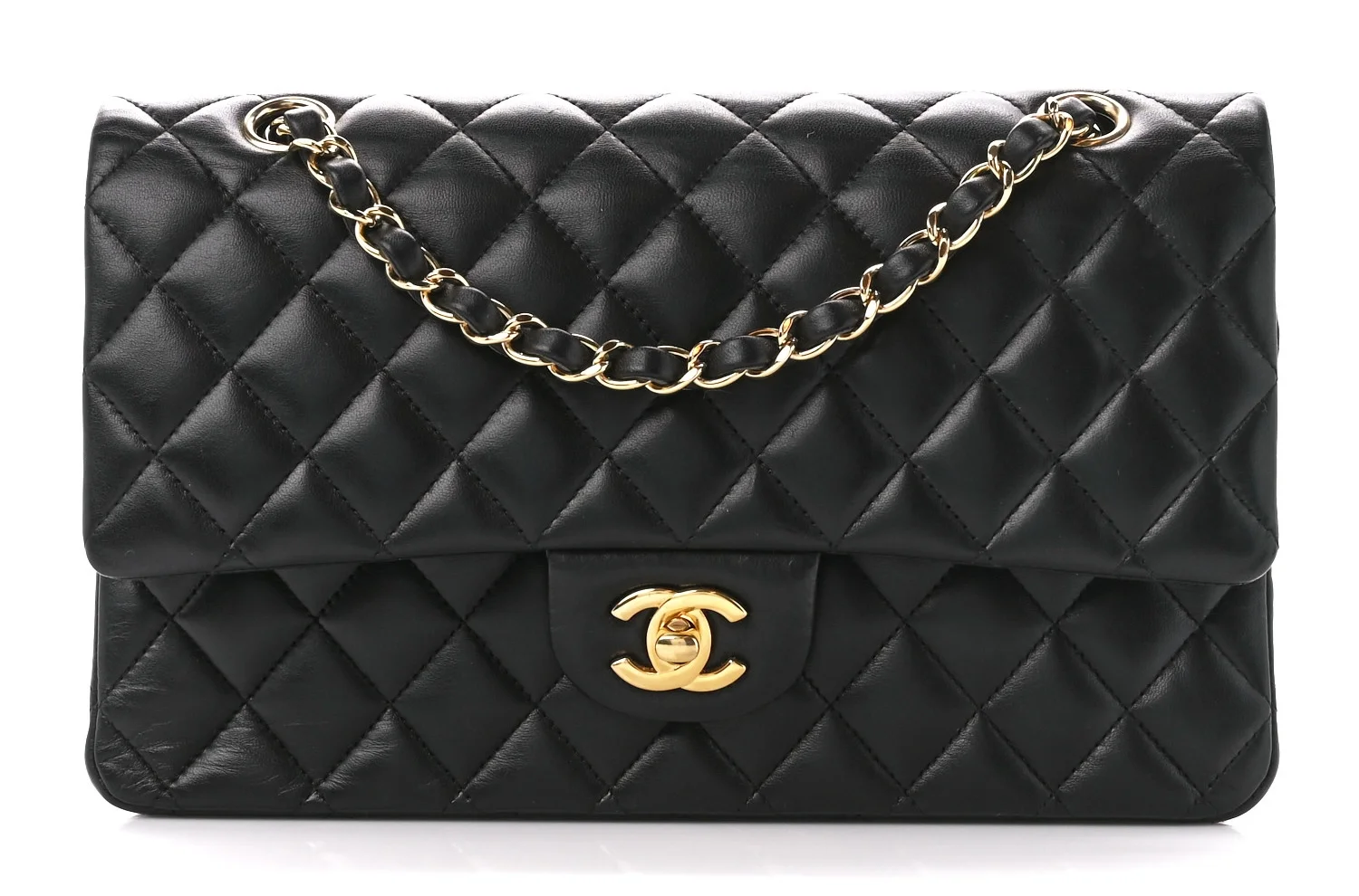 Chanel Lambskin Medium Classic Flap Bag
