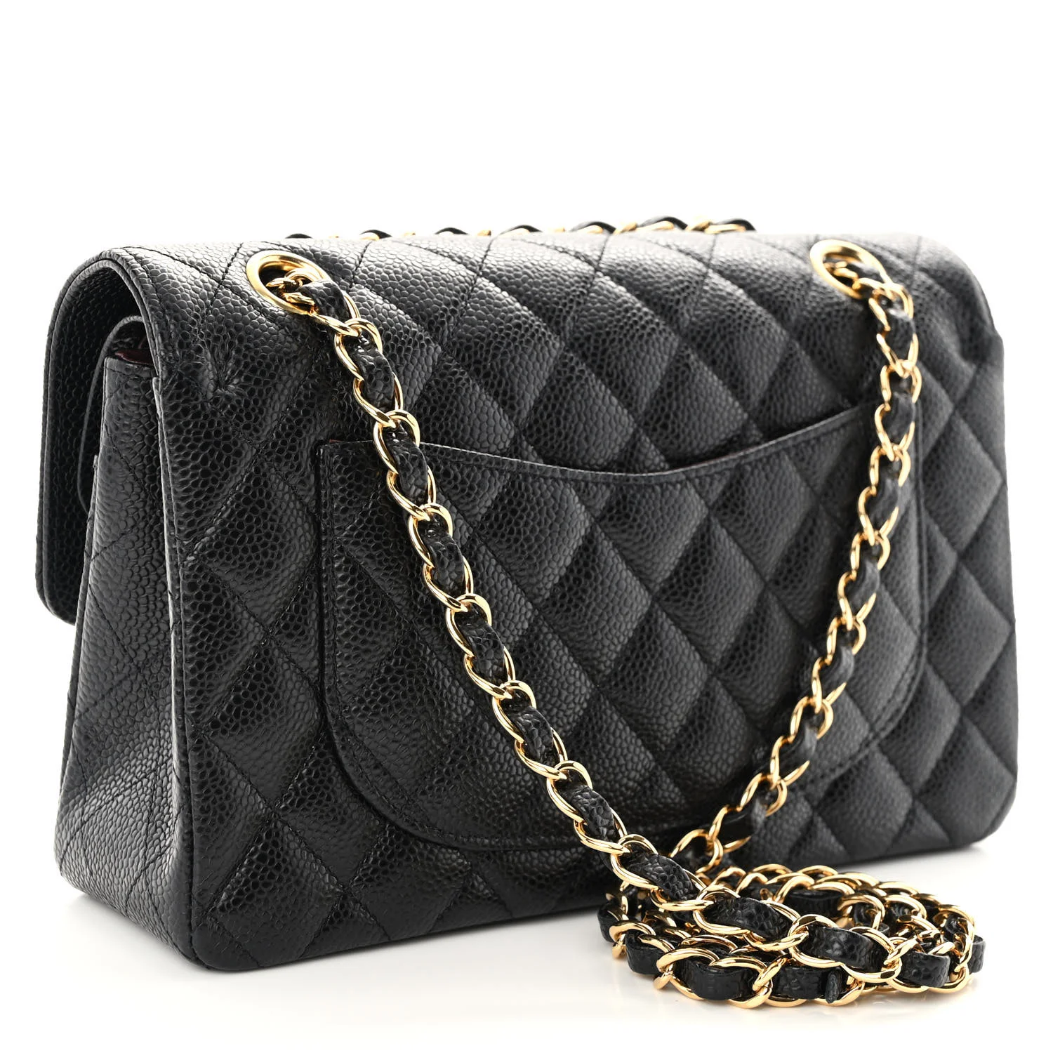 Chanel Small Classic Flap Back View