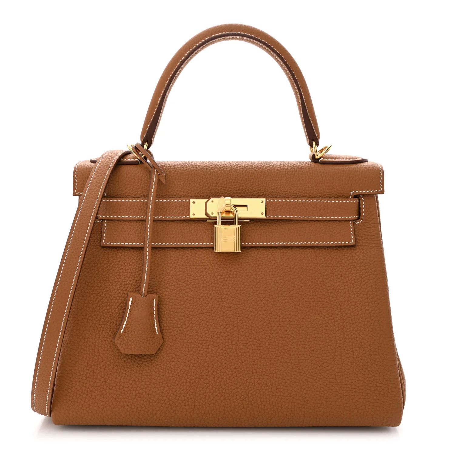 Hermes Kelly 28 Gold Retourne