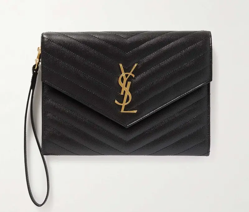 Saint Laurent Monogram Wristlet