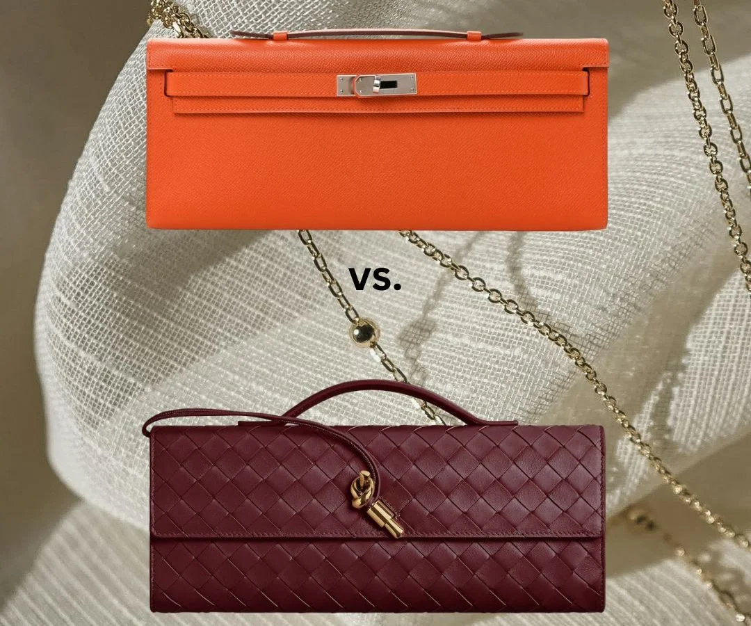Hermes Kelly Cut vs. Bottega Veneta Andiamo Clutch