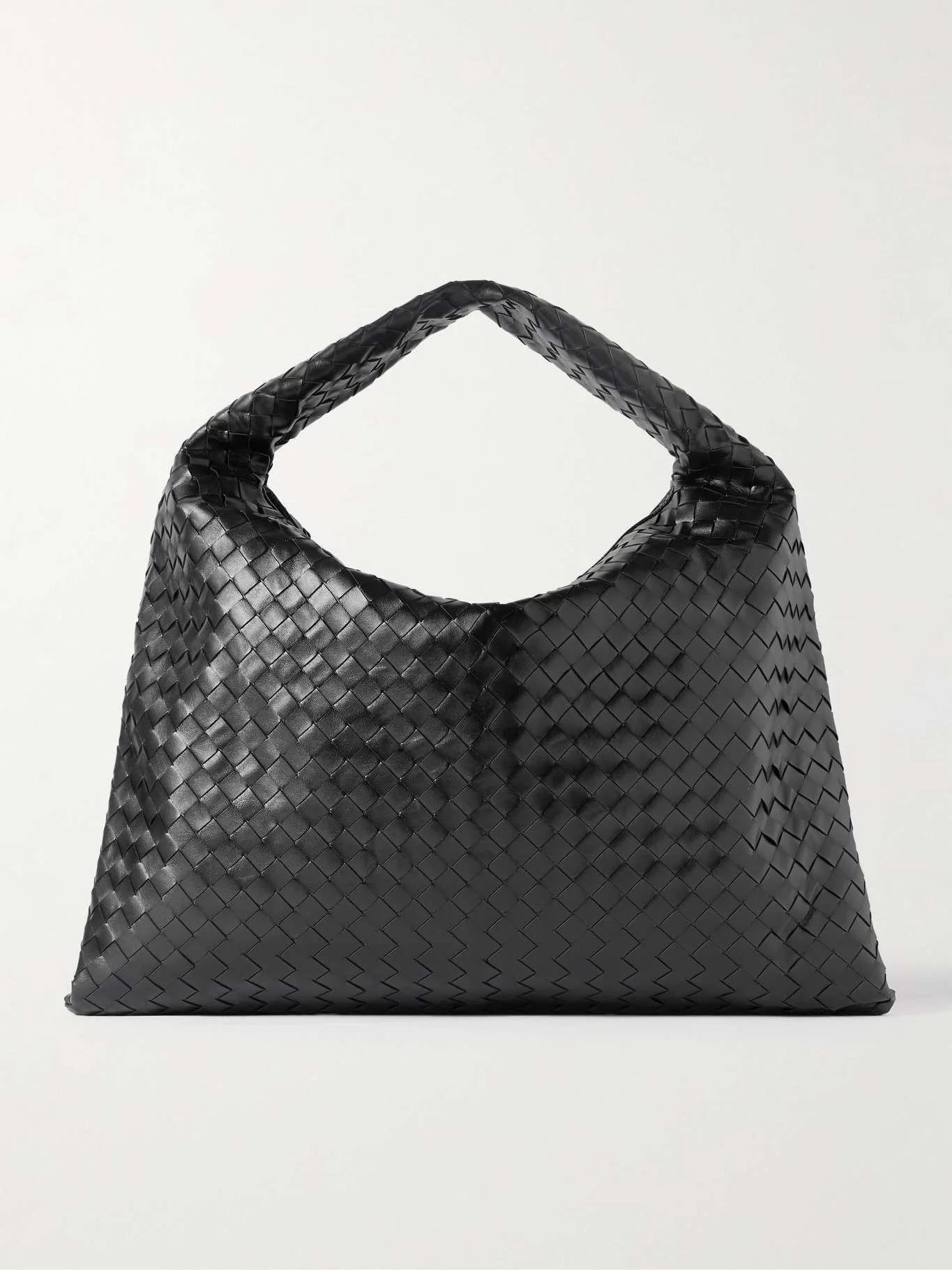 Bottega Veneta Hop Large Intrecciato Leather Tote