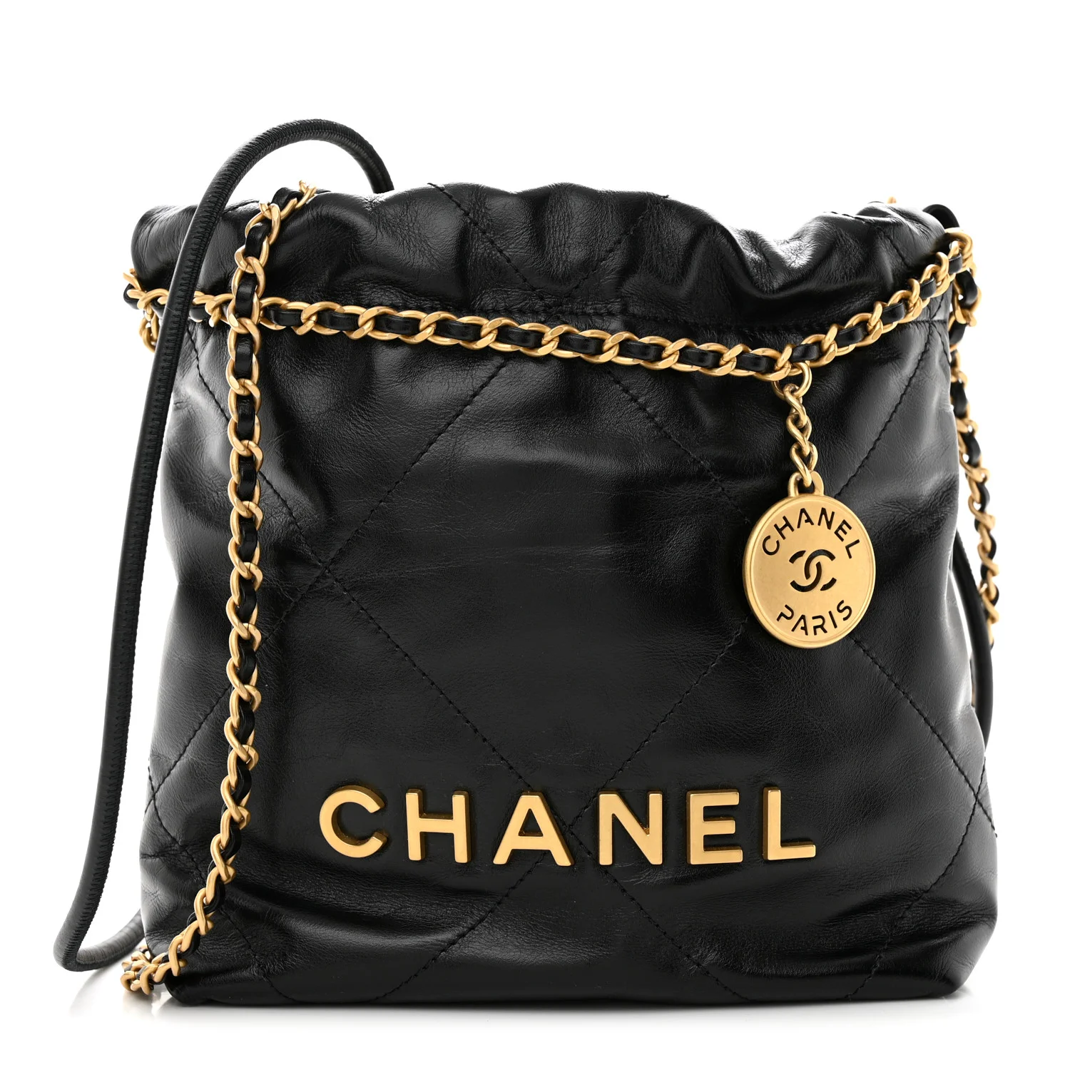 Chanel Mini 22 Bag Black