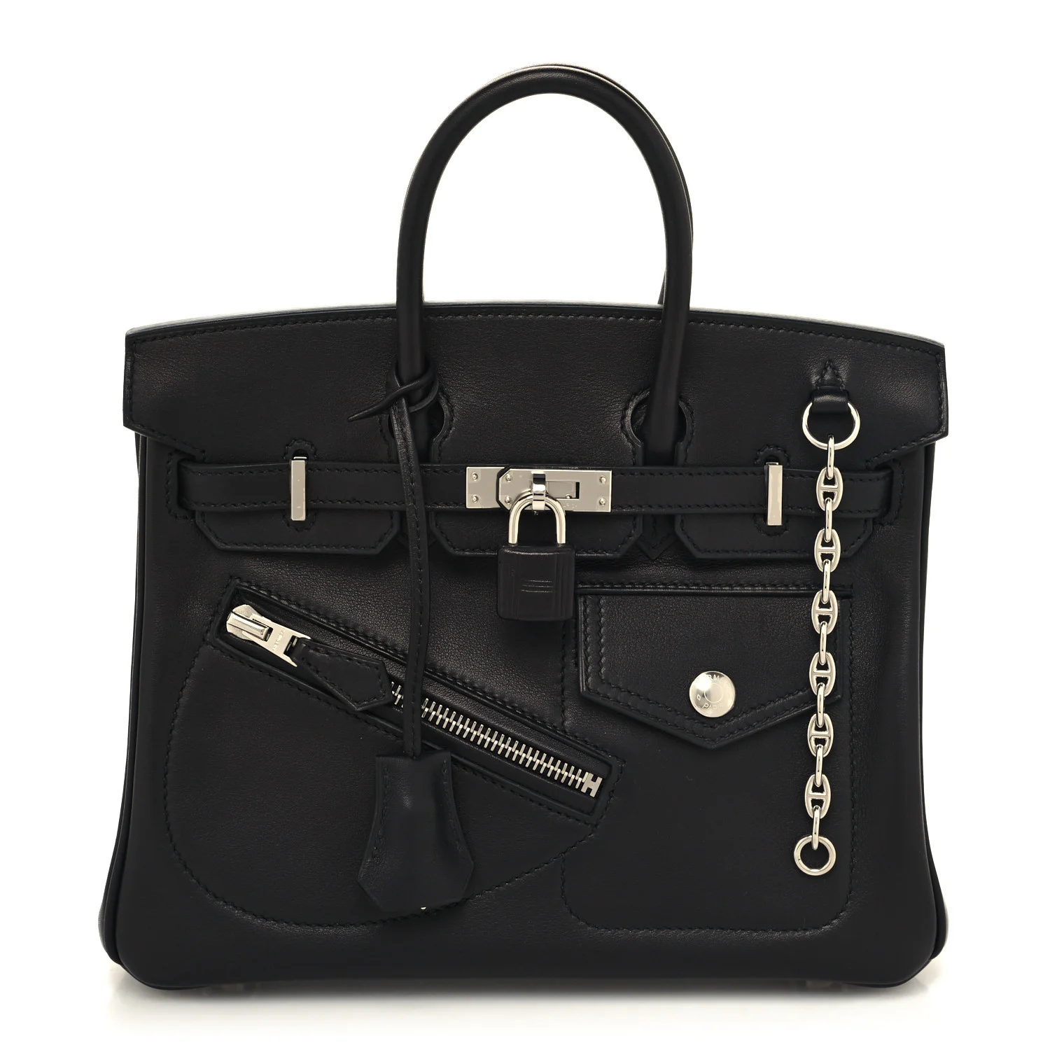 Hermes Birkin Rock 25 Black