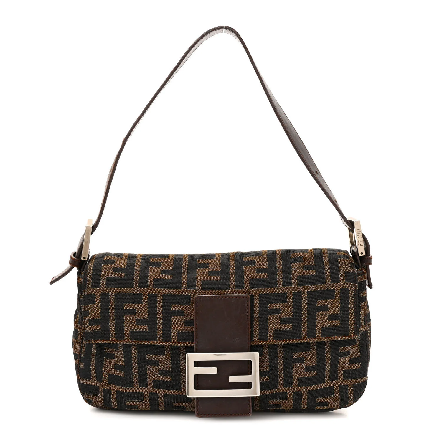 Fendi Zucca Baguette Bag