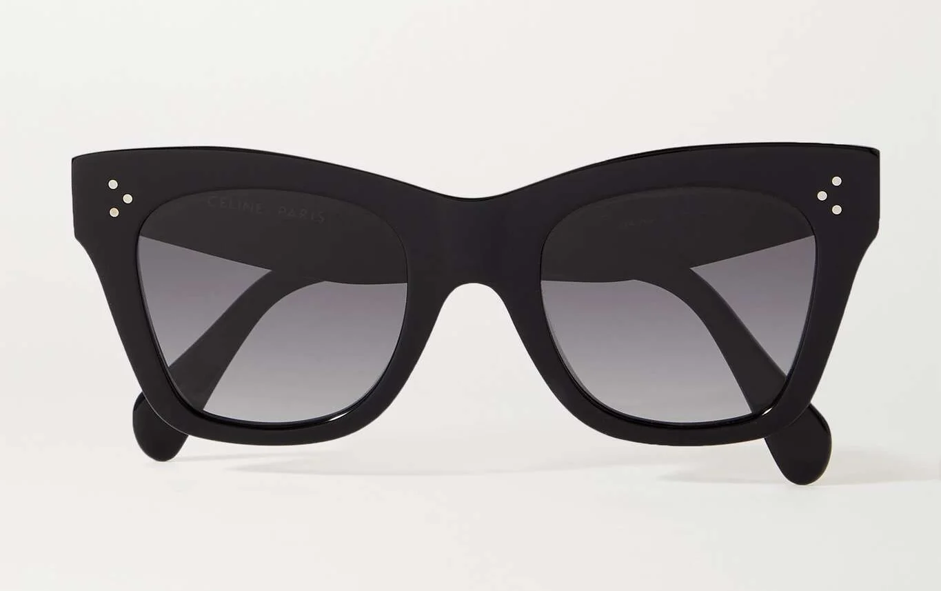 Celine Oversized cat-eye acetate sunglasses