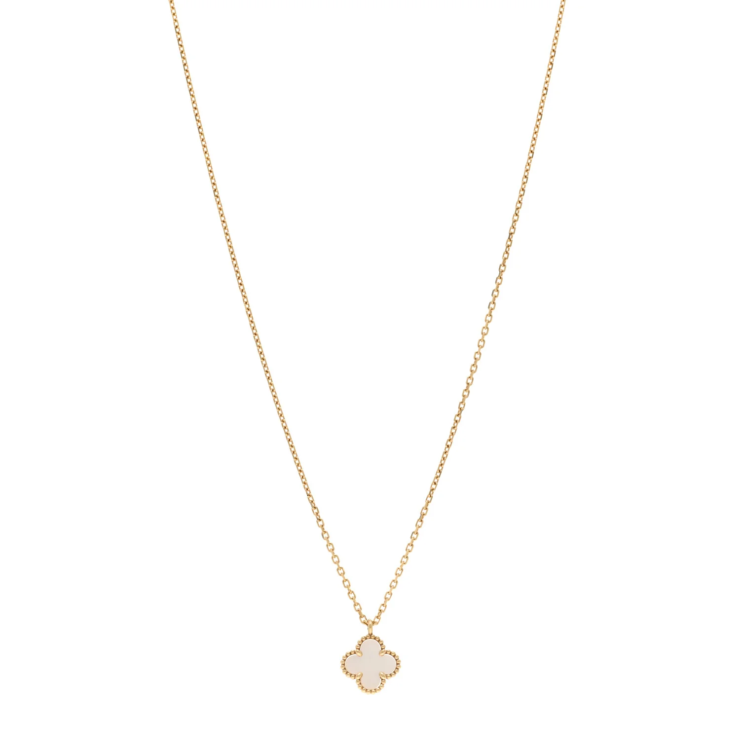 Van Cleef and Arpels Sweet Alhambra Pendant